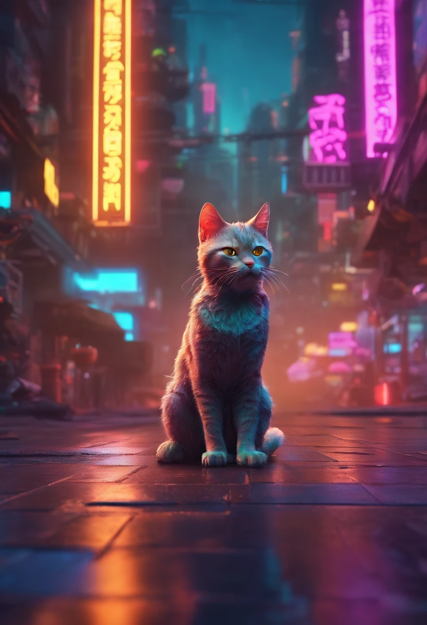 (Best Quality,4K,8K,hight resolution,masutepiece:1.2),Ultra-detailed,(Realistic,Photorealistic,Photorealsitic:1.37),Cute cat trembled a little,Soft fur texture,Delicate foot pads,Expressive eyes,Cute twitchy beard,Vulnerability hints,Gently wag its tail,playful pose,Art cat illustration,subtle color palette,Natural lighting