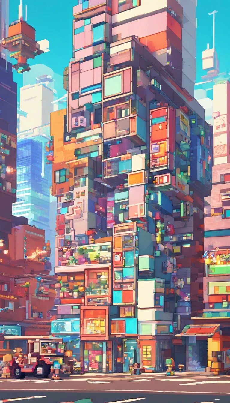 TOKYOcty、Shinjuku、inside in room、sofas、The table、DVR、coffee、Warm feeling、Before the storm futuristic cities、Annual Proof Display、Borminetrix Proof