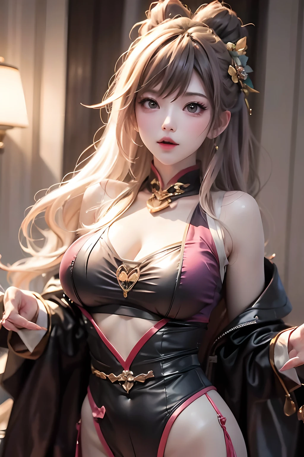 1个Giant Breast Girl，