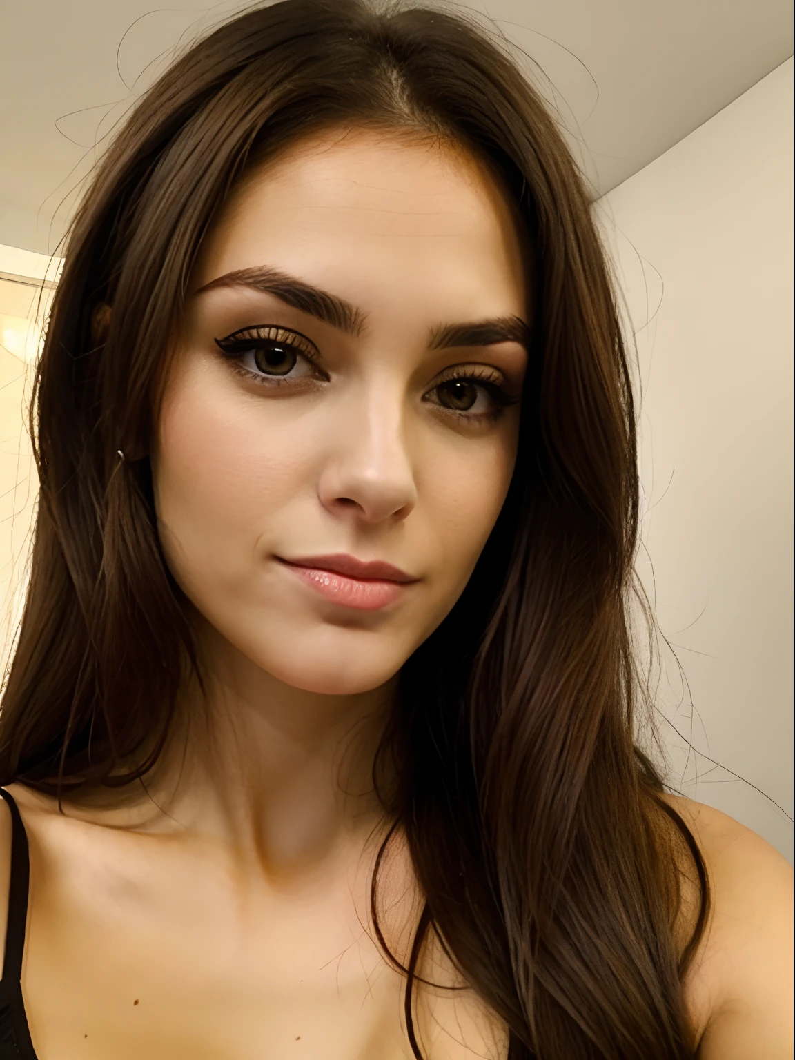 (the most beautiful woman in the world) cleavage