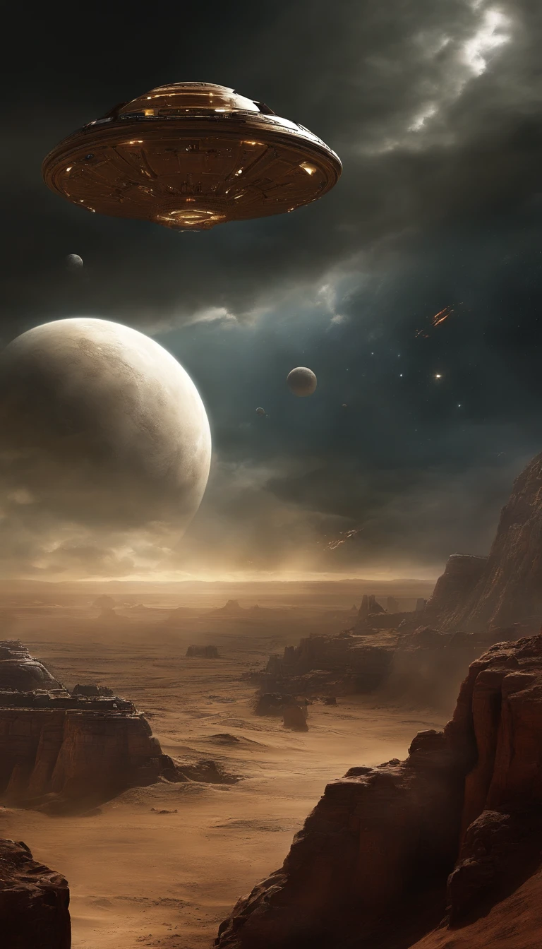 Create a text promptly I want to fight an epic battle between the Spartans of Halo and the clones of Star Wars against the Alliance of Halo on the left The good guys fight on the right side The bad guys as a background I want a half-destroyed world that belongs to the planet of Star Wars called Geonosis