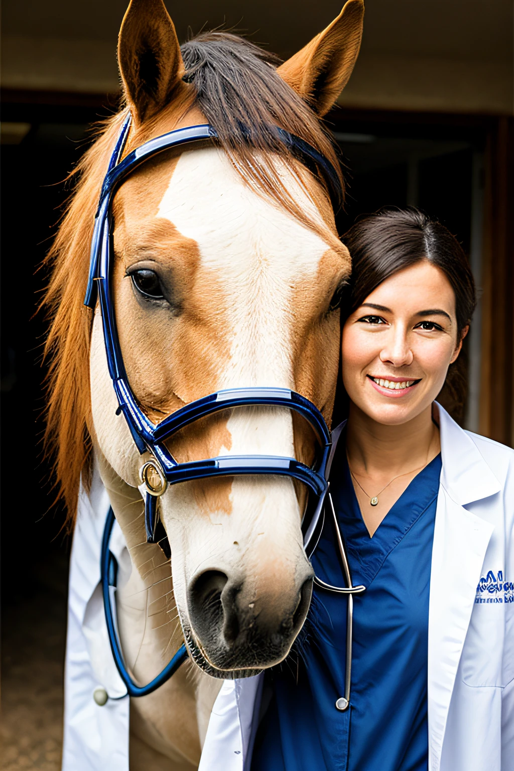 doctor horse, realistic