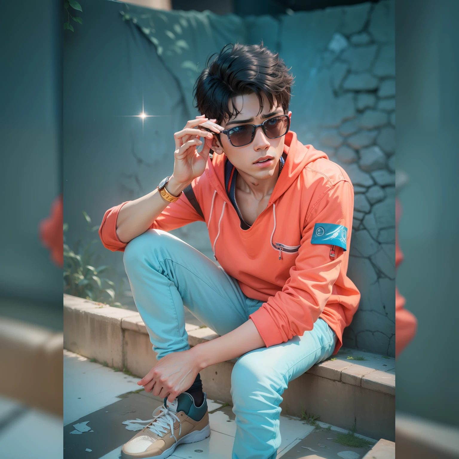 Change background
boy, realistic face, 8k, ultra realistic,