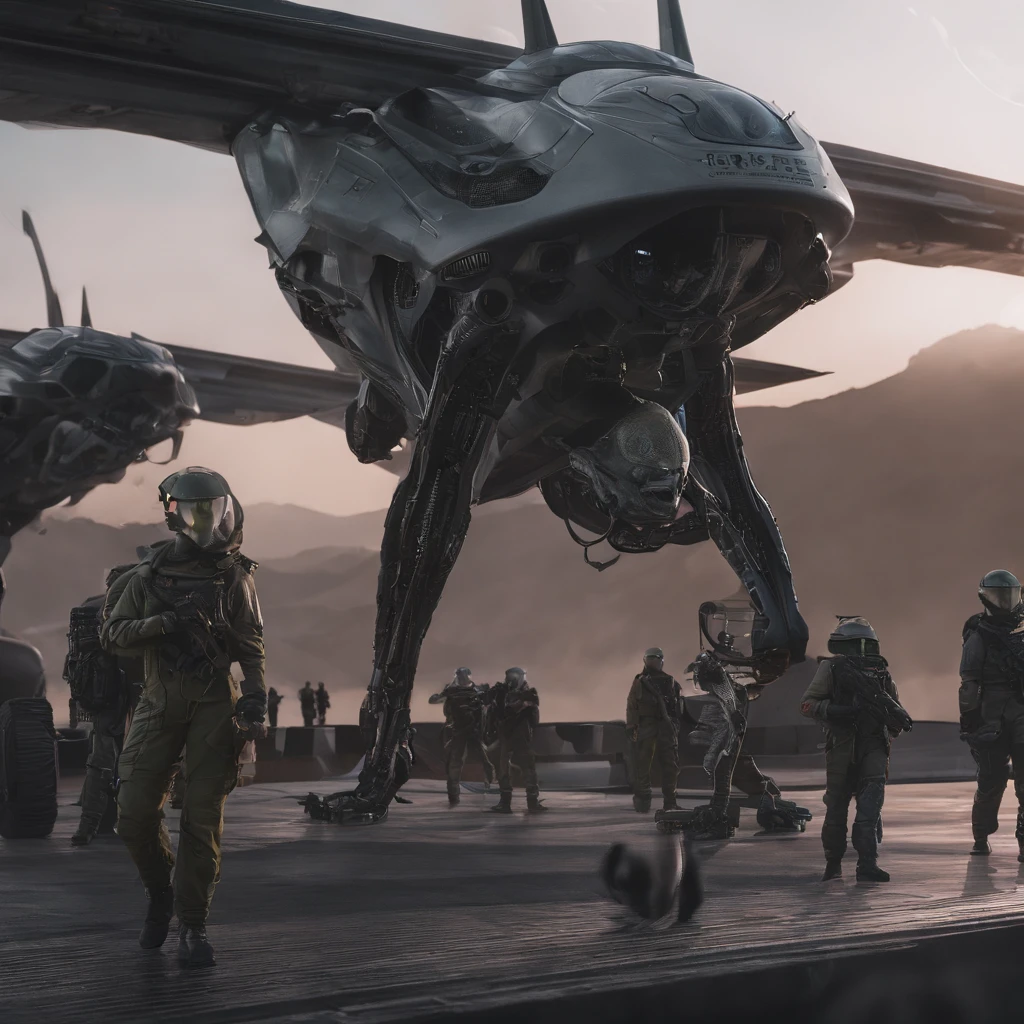 Cinematic scenes,Chinese Air Force Units, Volumetriclighting,tmasterpiece,super detailing,s the perfect face,Very detailed.)