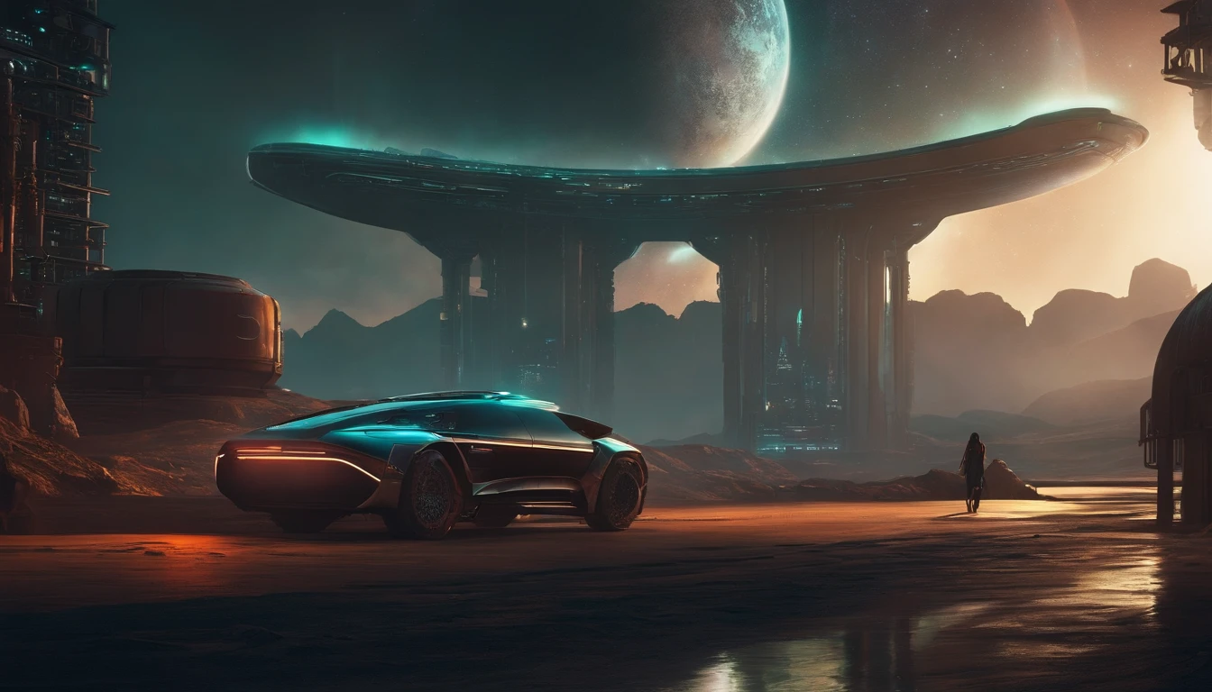 Cyberpunk setting from the time of Pluto