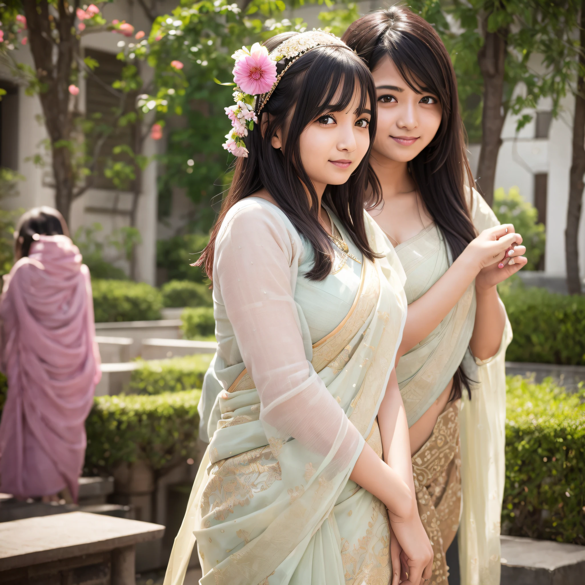 Saree、Girl in her 20s、