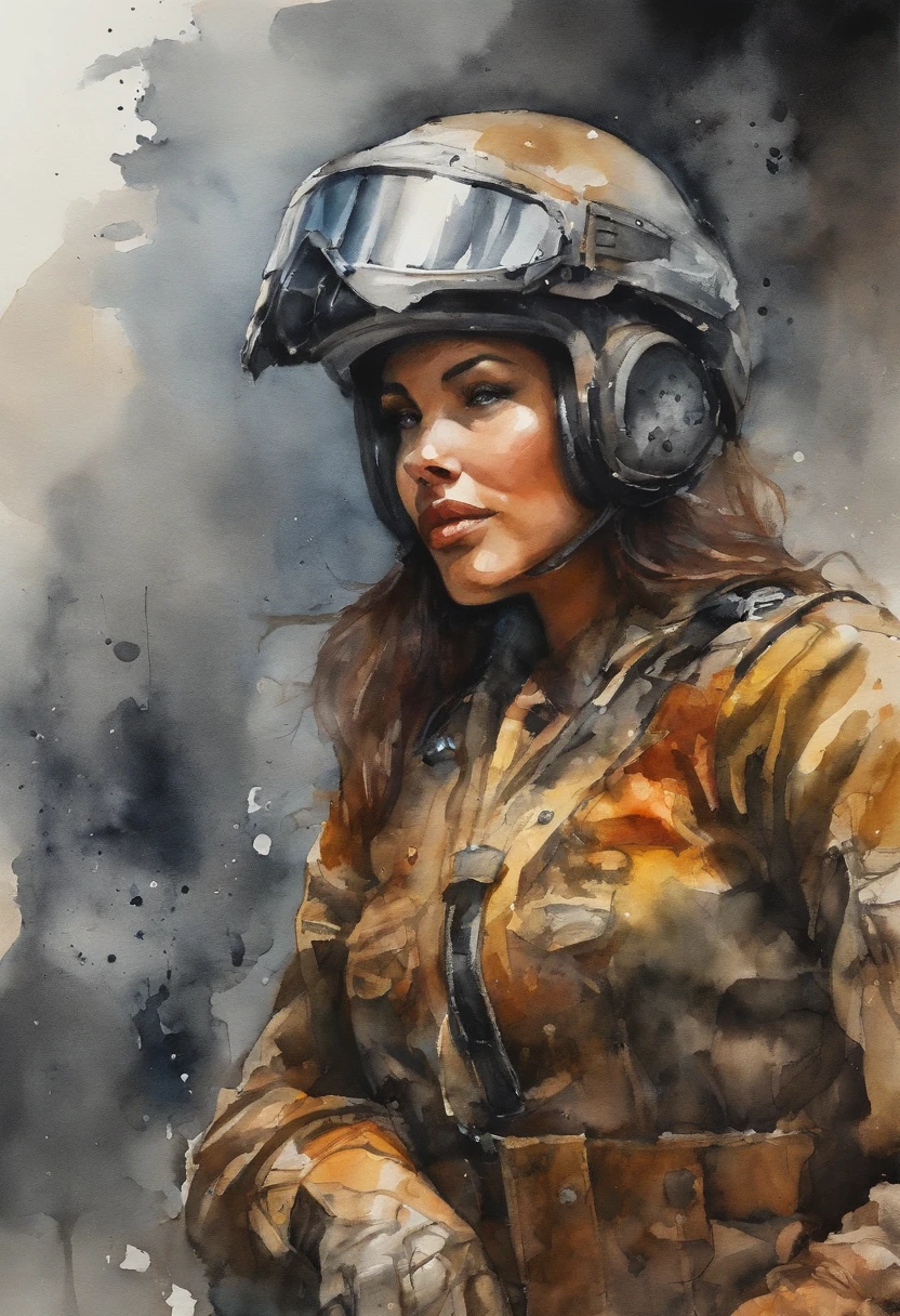 「((highest qualityr)), ((Mejor Retail)), (ALTO NIVEL DE DETALLE: 1.3),。.。.。...3D、Hermoso hizo(Perssonage Cyber Punk: 1.3)Mujer hacker、Female Spy、Conducir una motocicleta