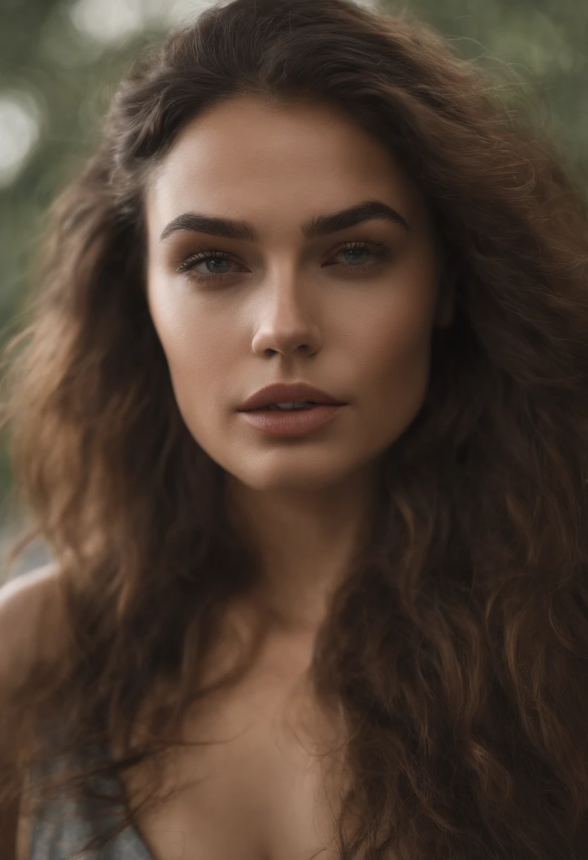 Arafed Mujer totalmente , Chica sexy con ojos marrones, ultra realista, meticulosamente detallado, Retrato Sophie Mudd, brown hair and large eyes, selfie de una mujer joven, Ojos del dormitorio, Violeta Myers, sin maquillaje, Maquillaje natural, staring directly into camera, cara con artgram, maquillaje sutil, Impresionante foto de cuerpo completo arrodillado en la cama, En el dormitorio, Medium to large size bust