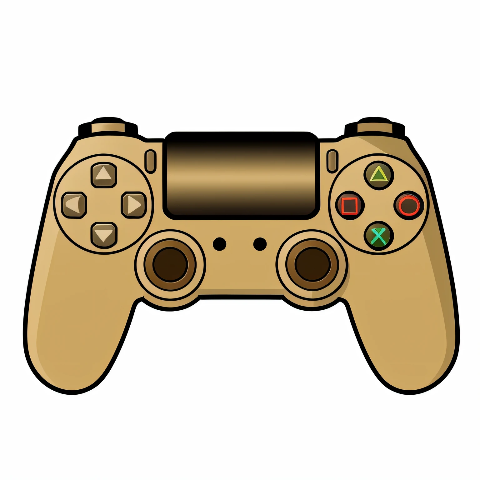 a closeup of a video game controller with buttons, item de Videogame, controle de Videogame, game icon stylized, controlador, joga Videogame, Deck do controlador, video game icon, arte digital de Videogame, em um fundo preto de cor plana, dark video game icon design, Ativo de Videogame, Videogame, Inspirado em Videogame, video game icon design, game icon, controlador de holding