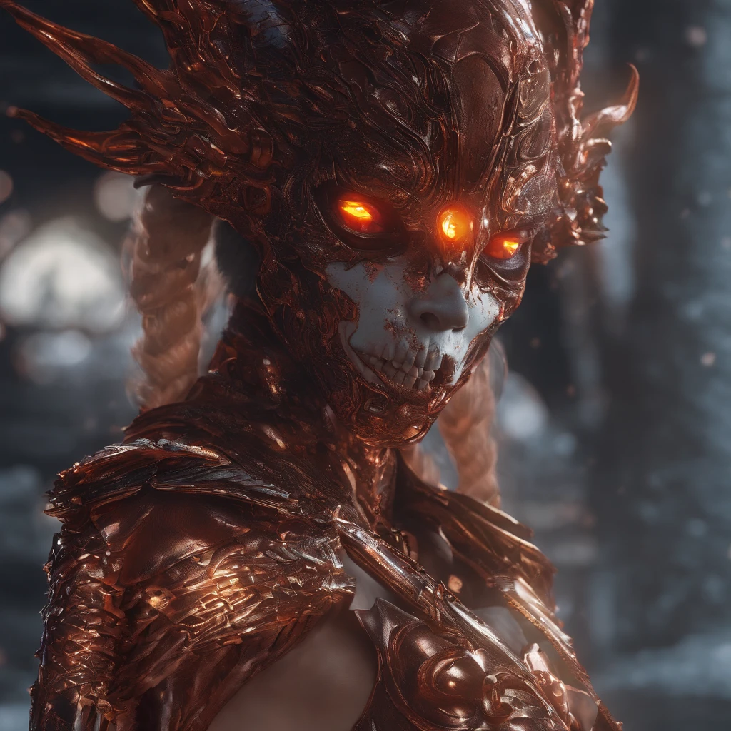 Castlevania Shadow Lord Orange Girl Very detailed Ultra-realistic face Ultra-detailed action shots Masterpiece Wide angle environment Movie scene Movie scene Lord Dracula leads an army to arm demons in battle Surreal War,Bright orange gold flowing short hair 32K(tmasterpiece,k hd,hyper HD,32K)boxing gloves,Silver Skull Abandoned Area of the Pond,Indigo Skull King ,Hold the steering wheel in your hand (The skeleton is realistic:1.4),,Silver skull flower ornaments,Petals flutter,Colored ball head,Hold your head high,Be proud,The nostrils look at people, A high resolution, the detail, RAW photogr, Sharp Re, Nikon D850 Film Stock Photo by Jefferies Lee 4 Kodak Portra 400 Camera F1.6 shots, Rich colors, ultra-realistic vivid textures, Dramatic lighting, Unreal Engine Art Station Trend, cinestir 800,Hold your head high,Be proud,The nostrils look at people,Tsundere,Petals flutter,Petals flutter,Sprinkle with gold dust,Fluttering,Impeccable,( reasonable design, Clear lines, High sharpness,Best quality, Very detailed skeleton, The skeleton of a masterpiece, offcial art, movie light effect, Boxer 32K(tmasterpiece,k hd,hyper HD,32K)short detailed hair,Martian ,Red Flame Maiden ,Copper protector (realisticlying:1.4),Python pattern robe,Bright orange tiara,Snowflakes fluttering,The background is pure,Hold your head high,Be proud,The nostrils look at people, A high resolution, the detail, RAW photogr, Sharp Re, Nikon D850 Film Stock Photo by Jefferies Lee 4 Kodak Portra 400 Camera F1.6 shots, Rich colors, ultra-realistic vivid textures, Dramatic lighting, Unreal Engine Art Station Trend, cinestir 800,Wear boxing gloves
