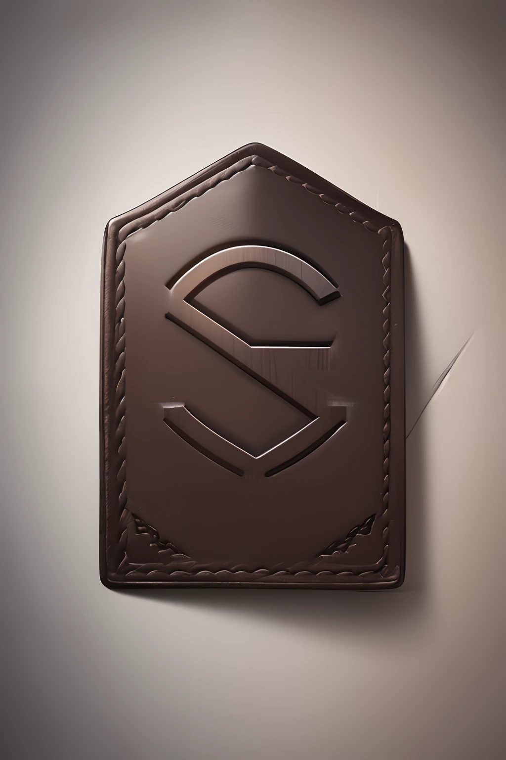 BS letter logo for leather brand