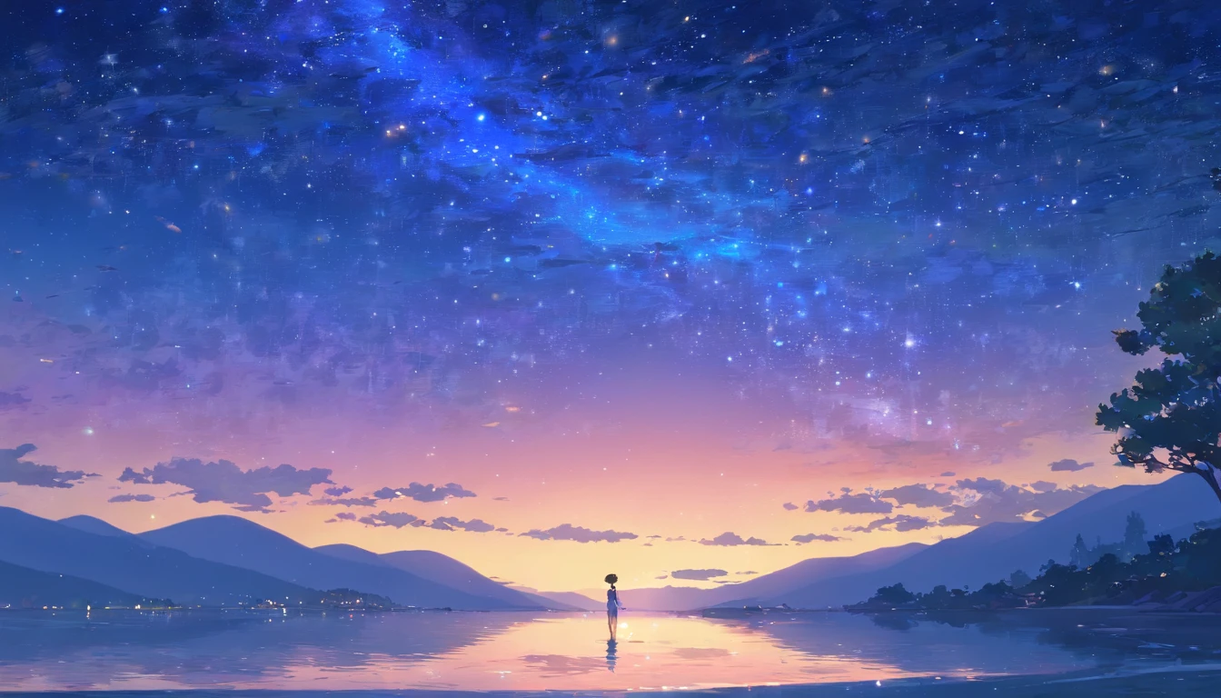 Starry night painting drawn with a brush, Generative art style, Where is Arthur, Realistic, Patrick Doherty, Animated GIFs, Pixel art, Nicolas Constantine Ciurionis