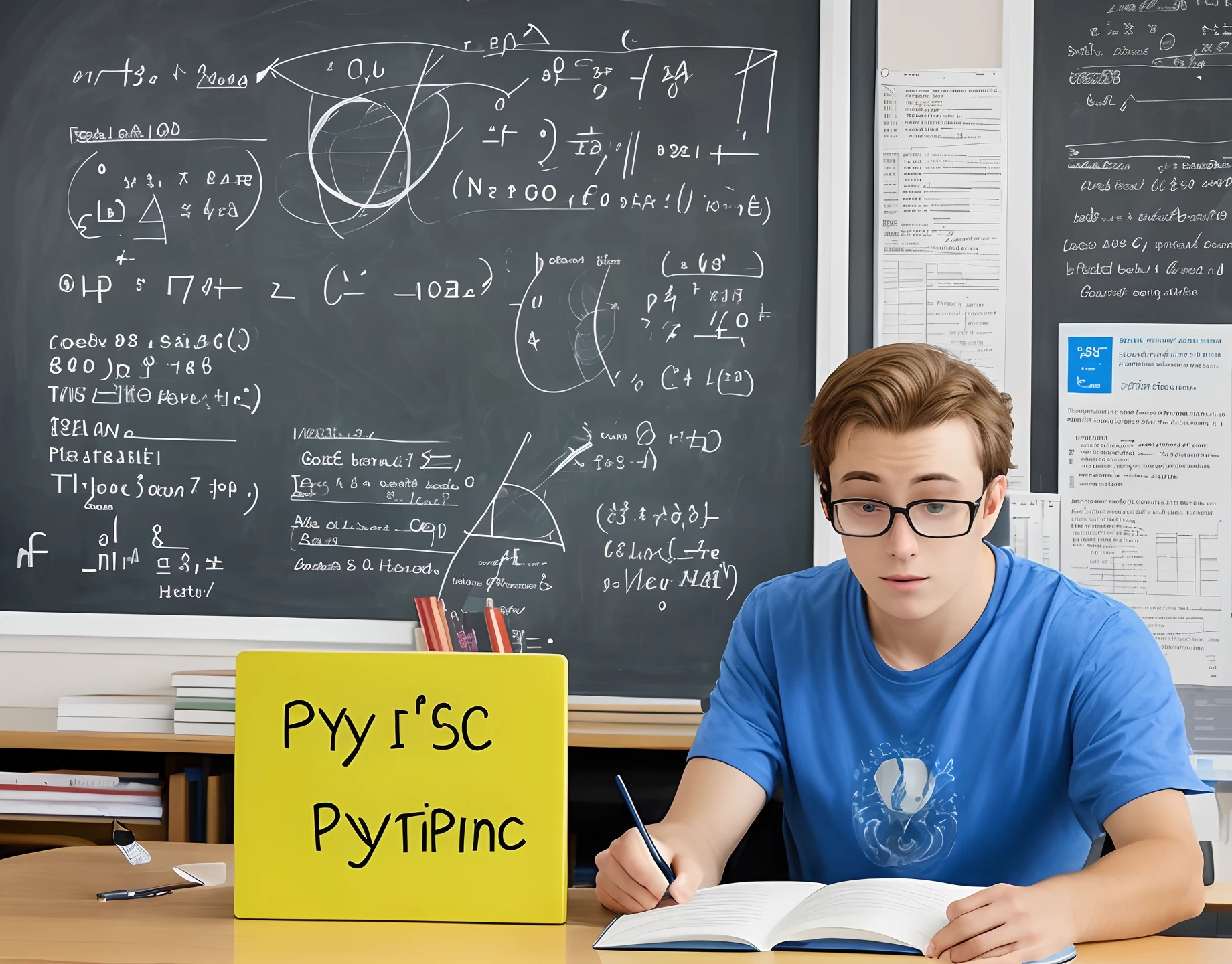 You can't study physics