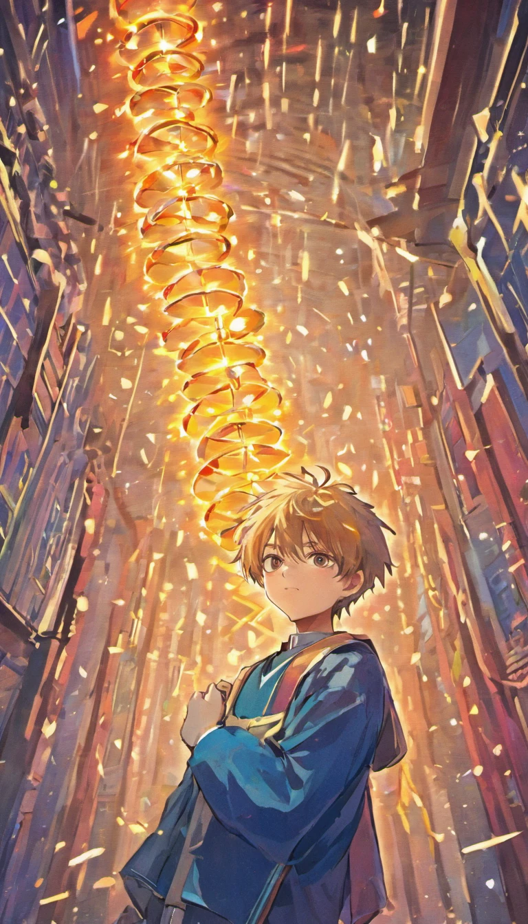 Celebrate Tanabata alone,Boy student