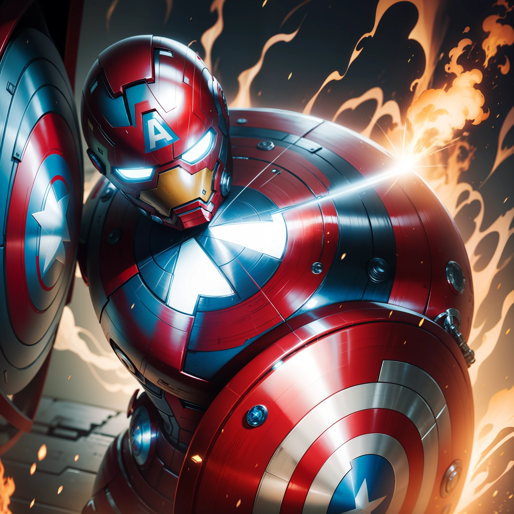 Doraemon　Avengers　ironman　Captain America