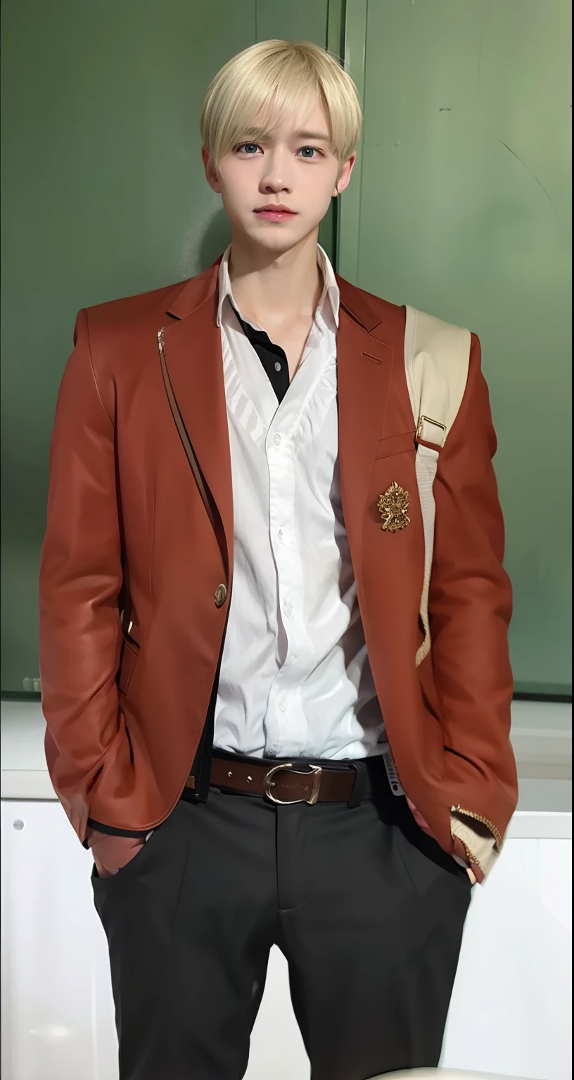 1boy, owen knight, blonde hair, realistic, ultra detail