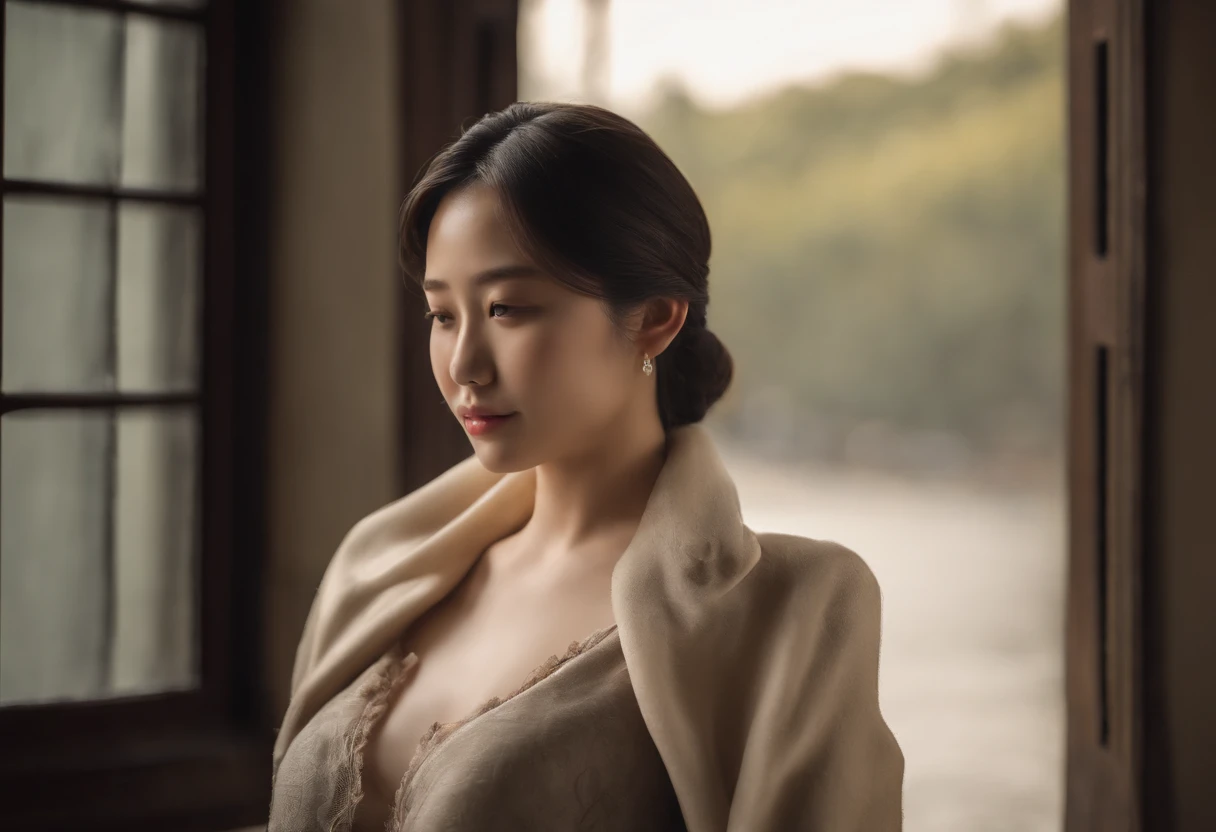 1 woman:1.1)、Beautiful Japan adult woman、((best qualtiy, 8K, tmasterpiece:1.3))、((realisitic:1.5))、((sense of reality:1.5))、Perfect litthing、Perfect figure beautiful woman:1.4、((Layered Hair Style、Normal breasts:1.2))、(No clothes:1.2)、(Street:1.2)、Highly detailed facial and skin texture、glowy skin、A detailed eye、二重まぶた、(without bra 1.1)、(breast cleavage exposed:1.1)、(small areolas:1.3)、(small and beatiful :1.3)、see the beholder、FULL BODYSHOT、Sit with your legs wide open、Hands behind your back、