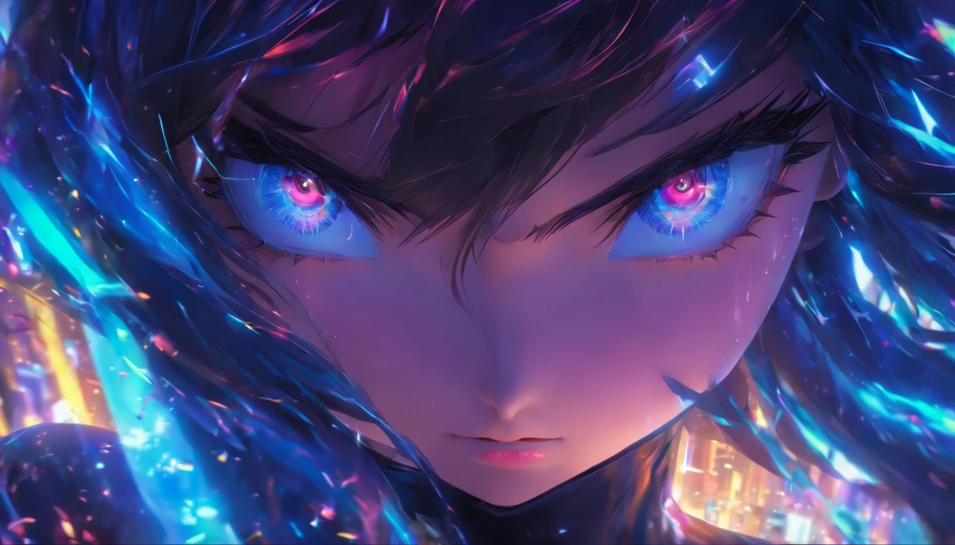 ((Best Quality, 8K)), Working on a computer, Detailed eyes, Detailed face, 1人の女性, Beautuful Women, assist々Kiki, Slim Face, Black Suit, Double eyelids, Sit up
