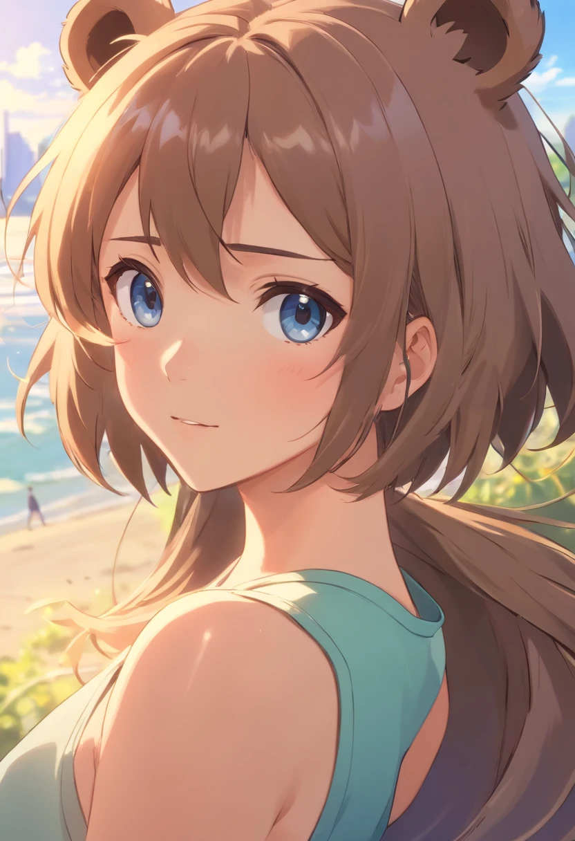 Top Quality, extra high resolution, (Photorealistic: 1.4), 8K resolution, (Male Bear), (Random hair: 1.3), (Photorealistic hair: 1.2), (Realistic eyes: 1.2), (beatiful face: 1.3),(Dynamic Angle:1.1),(full bodyesbian), Regular, hunk body, (white colored hair: 1.2), (dark skin: 1.2), (bear: 1.3)