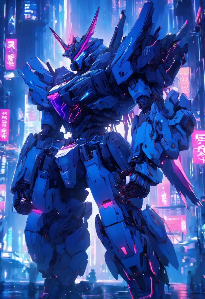 Dark_fantasy,Cyberpunk, (Best quality, Masterpiece),White,1人,Mechanical Wonder,Robotic presence,cybernetic guardians,Wear a cybernetic jacket,City, highest quality digital art, stunning art, Wallpaper 4k, Highly detailed, military robot,Army, warzone,Black and white, highest quality digital art, stunning art, Wallpaper 4k,8K,64k, HD, Unbeatable masterpiece, Dynamic lighting, Cinematic, Epic, Damaged mechanical parts
