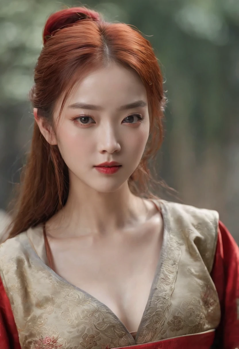 Southern Song Dynasty female assassin,(Delicate facial features),(Rich murderous aura),(The look in the eyes that killed a lot of people),Real Human,Extreme light and shadow,Super light chasing,(intricate detailed clothes),Red head rope,Red bracelet,Southern Song Dynasty female assassin costume(Improve quality1.4)(Perfect body 1:1)(Premium Face 1.3)(Very delicate skin)(Extremely reflective light)(Full body photo)(ultra-realistic realism)