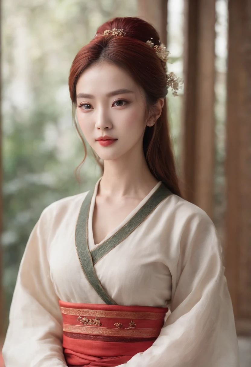 Southern Song Dynasty female assassin,(Delicate facial features),(Rich murderous aura),(Kill a lot of people's eyes),Real Human,Extreme light and shadow,Ultra light chase,(intricate detailed clothes),Red head rope,Red bracelet,Southern Song Dynasty female thorn customer service ornament(Improve quality1.4)(Perfect body 1:1)(Advanced Face 1.3)(Very delicate skin)(Extremely strong reflected light)(Full body photo)(ultra-realistic realism)