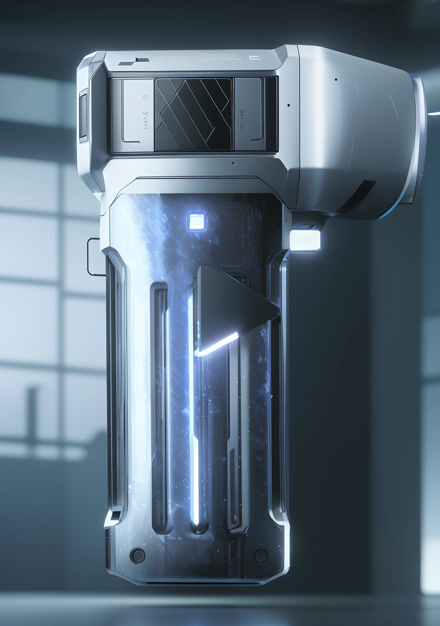 There is a blue lighter，There is a white arrow on it, designed in blender, rendered in keyshot, blueshift render, concept-art | dyson, Made in blender, cinematic shot ar 9:16 -n 6 -g, rendered on octane, rendered in octane render 32k, polaroid octane render, rendered with octane, Sharp edges. rendering by octane(tmasterpiece, high resolution, ...CGI:1.4), (Seamless machine for the whole body:1.3), (Your skin blends perfectly with metal ingredients:1.2), (Light-emitting circuit working under translucent skin:1.2), (Mechanical seals and pistons improve maneuverability:1.2), (His eyes emitted a subtle robotic glow:1.2), (Intricate cybernetics tattoos adorn your body:1.2), (Metal exoskeleton，Increase your strength and agility:1.2), (Canon EOS R5 mirrorless camera:1.2), (Paired with Canon RF 85mm f/1.Slow USM 2L:1.2), (Capture every detail of advanced networking:1.2), (The lab environment is designed with a futuristic and minimalist aesthetic:1.2), (Elegant and clean lines define the space:1.1), (A holographic display that displays advanced technology:1.1), (Subtle ambient lighting adds a touch of sci-fi charm:1.1), (Engaging presentations .For women.CGI，It embodies the future of human-machine integration:1.2), sport, Hipper de Tarado, insanely details, beautiful gradation, unreal-engine, degrees of freedom, Hyper-Resolution, megapixel, Cinematic lightning, Anti – Aliasing, FKAA, TXAA, RTX, SSAO, post-proces, postproduction, Tone-mapping, ...CGI, vfx, SFX, insanely detailed and intricate, hyper-maximalist, ultra-realistic realism, volumetr, Fotor is realistic, Super photography enthusiast, ultra - detailed, intricately details, 8K, Super detailed, full-color, Volumetric illumination, hdr, realisticlying, unreal-engine, 16k, foco nítido, rendering by octane，CircuitBoardAI