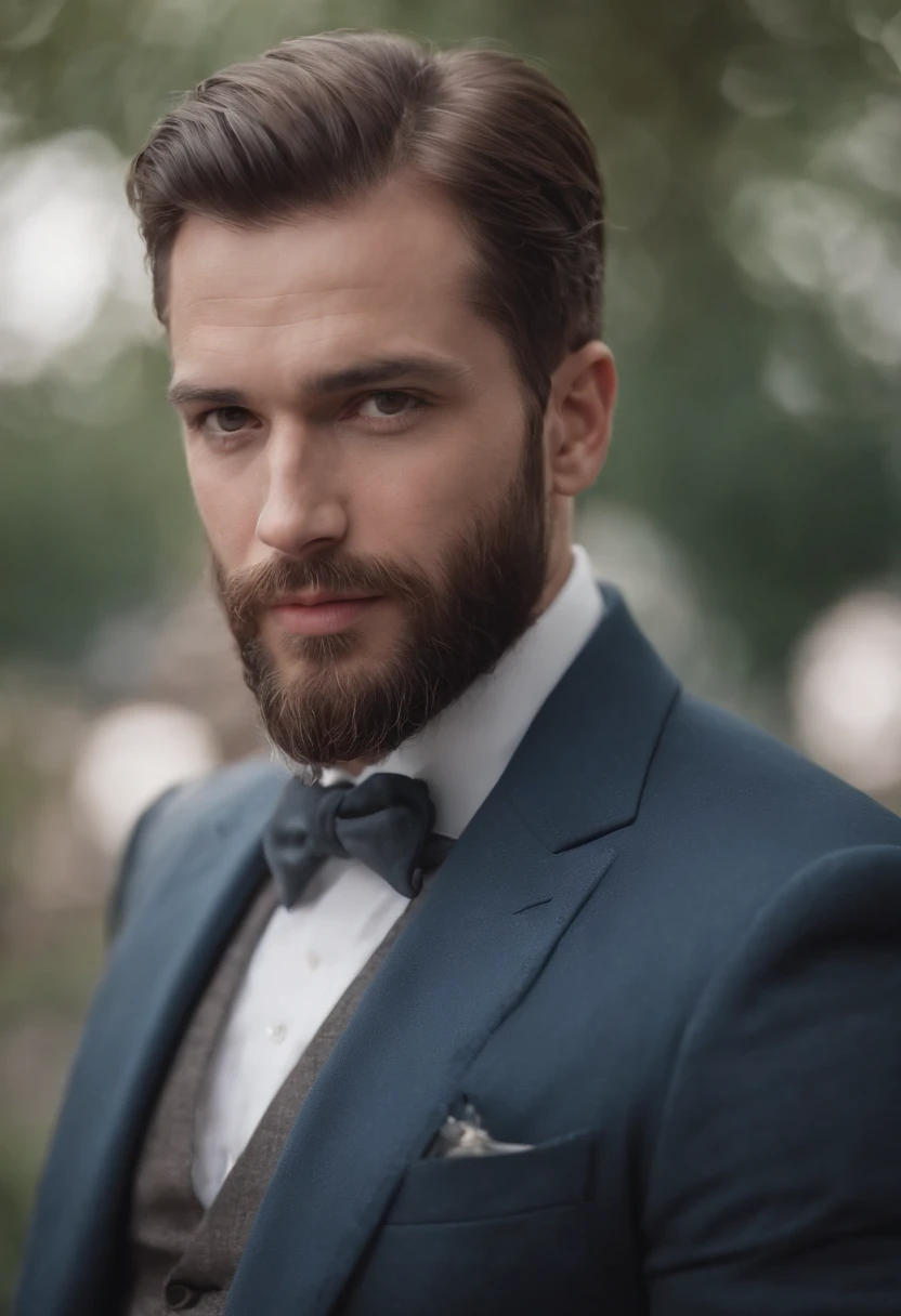 Magnifique homme en costume , Belle barbe , Executive Sexy Man, Terno donc