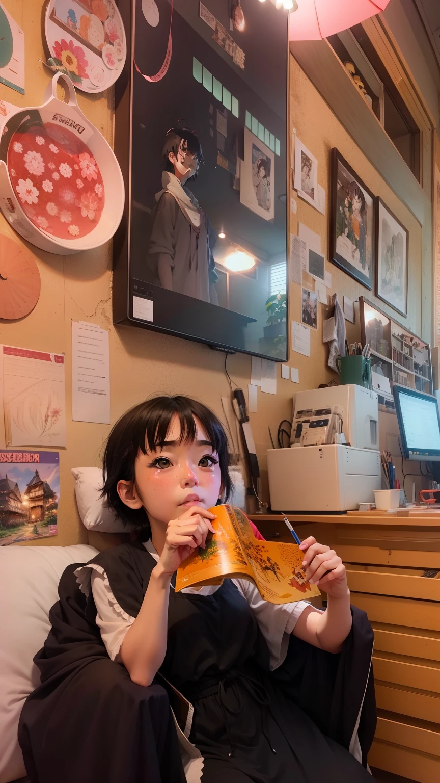 Make look like studio ghibli anime