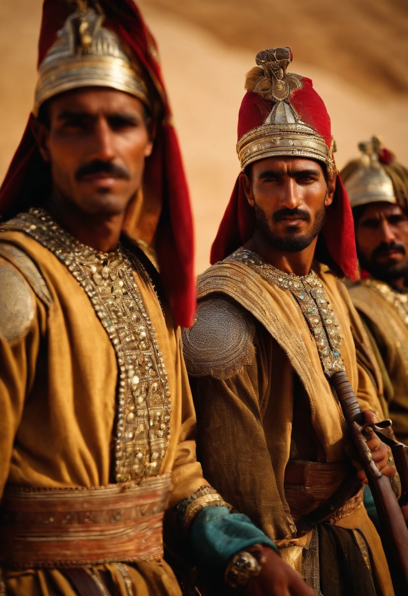 Mamluk soldiers in Egypt