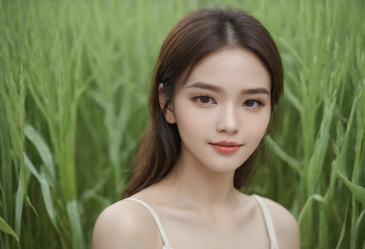 countryside，Young couple living in a hut next to a green rice field，Cosy and warm，（Smile opposite life 1.1）Free，（Ultra-wide-angle realism）Real Human，Super realistic，（Young and energetic face）（Delicate facial features1.3）（Delicate fingers 1.5）Full of hope for life（Front bust close-up 1.3）（Canon 5D4 plus 70-200mm lens shooting 1.3）（Clothes in fresh and light colors1.3）（Hyper-realistic environment1.3）photore（Extreme Light and Shadow 1.3）（Extreme skin reflection1.2）（Delicate skin texture1.3）