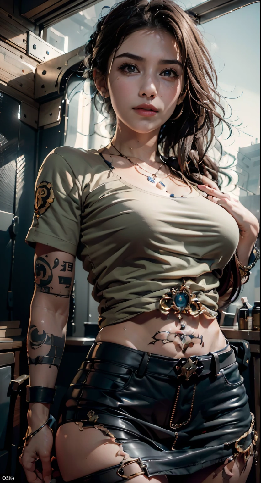 (1girl:1.3), solo, __body-parts__, official art, unified 8k wallpaper, super detailed, beautiful and aesthetic, beautiful, masterpiece, best quality, raw, masterpiece, super fine photo, best quality, super high resolution, photorealistic realism, sunlight, full-body portrait, amazing beauty, dynamic pose, delicate face, vibrant eyes, (from the front), she wears a futuristic Captain America jersey, blue color scheme, (holding a shield), A capital A on chest, very detailed abandoned warehouse background, detailed face, detailed complex busy background, messy, gorgeous, milky white, highly detailed skin, realistic skin details, visible pores, sharp focus, volumetric fog, 8k uhd, DSLR camera, high quality, film grain, fair skin, photo realism, lomography, huge metropolis in future dystopia, seen from below, translucent
