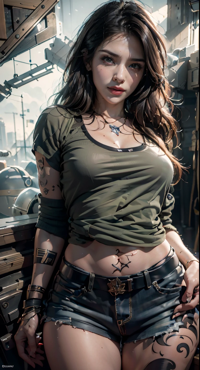 (1girl:1.3), solo, __body-parts__, official art, unified 8k wallpaper, super detailed, beautiful and aesthetic, beautiful, masterpiece, best quality, raw, masterpiece, super fine photo, best quality, super high resolution, photorealistic realism, sunlight, full-body portrait, amazing beauty, dynamic pose, delicate face, vibrant eyes, (from the front), she wears a futuristic Captain America jersey, blue color scheme, (holding a shield), A capital A on chest, very detailed abandoned warehouse background, detailed face, detailed complex busy background, messy, gorgeous, milky white, highly detailed skin, realistic skin details, visible pores, sharp focus, volumetric fog, 8k uhd, DSLR camera, high quality, film grain, fair skin, photo realism, lomography, huge metropolis in future dystopia, seen from below, translucent