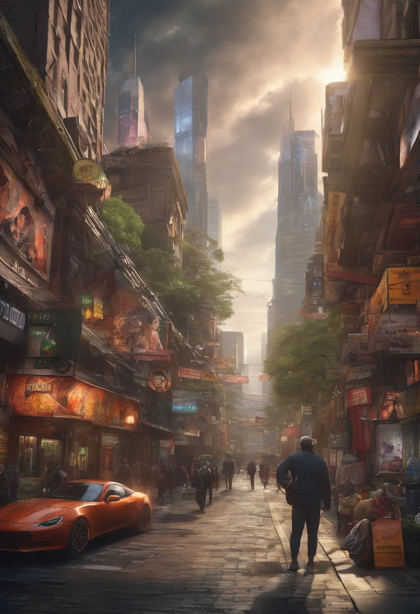 (best quality,4k,highres:1.2),ultra-detailed,realistic:1.37,portrait,landscape,sci-fi,concept artists,colorful,studio lighting,sharp focus,vivid colors,cityscape,nighttime,illuminated street,busy atmosphere,giant iPhone,curious people,amazed expressions,central location,sidewalk,visible details,crisp textures,huge proportions,center of attention,touchscreen technology,dreamlike ambiance,dynamic composition,outdoor exhibition