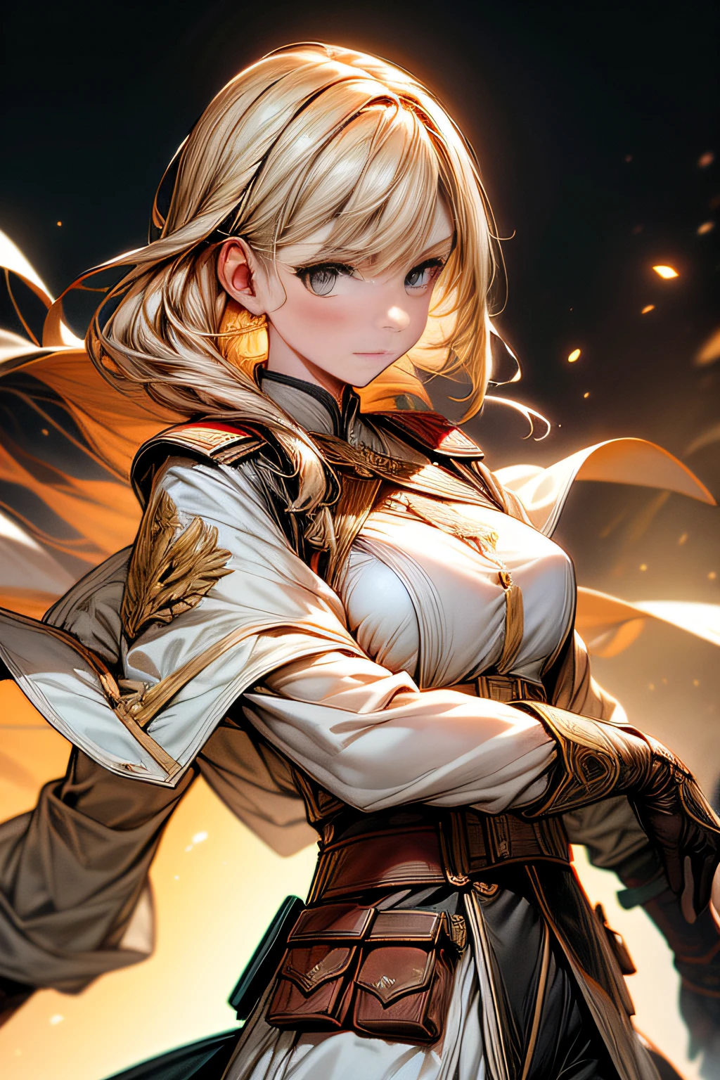 (hard disk, sharp, fractals),(8K resolution), actionpose、ww1ger、(comic book style),(lola:Bad image:1.0),(lola:add more details:1.2 ),、Detailed and complex、intricate-detail、high intricate detailed、absurd amount of details、((looking at the viewers))、 A detailed face, 1girl in_独奏, Imperial German Army Uniform、Mechanical weapons、the complex background