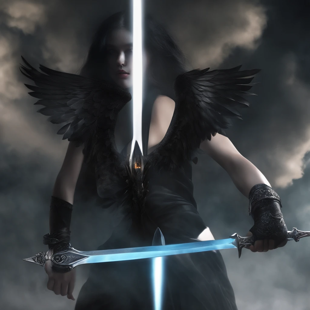 Best quality, Masterpiece, 超高分辨率, (photograph realistic:1.4), surrealism, Dream-like,fusionart, Shadowdancer, shadow magic, darkness control, stealth, shadowstep, umbral spells, hidden blade,