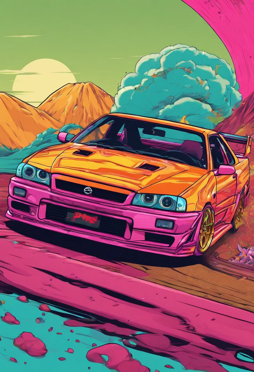 Car Nissan R34