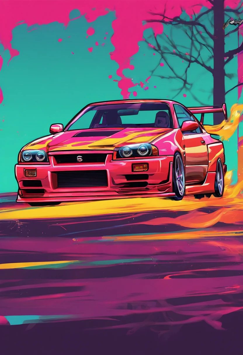 Car Nissan R34