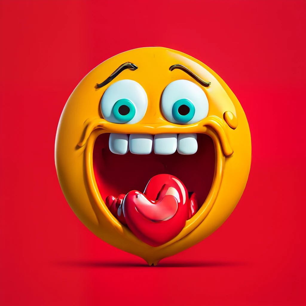 Emoji assustado