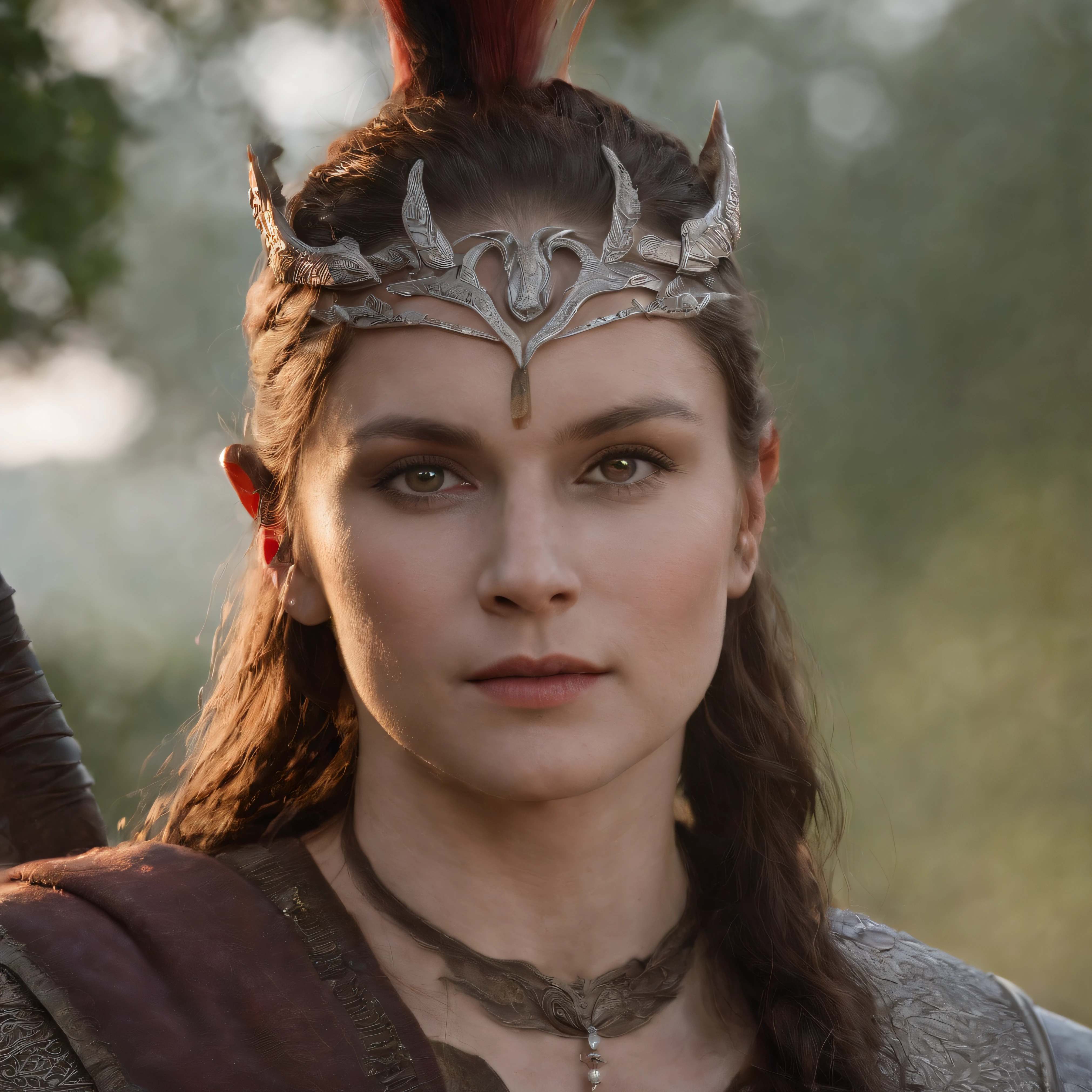 Hideous face,Strengthen your body,blood color eyes,Dark Greatsword,divinity,Pulsating life,Reverse goat's feet,intricately ornamented,A faint mist of blood,Sharp head angle,Partial hulling,Mysterious runes,fantasy features,Fantasy work,The contour is sharp, sun tattoo on head