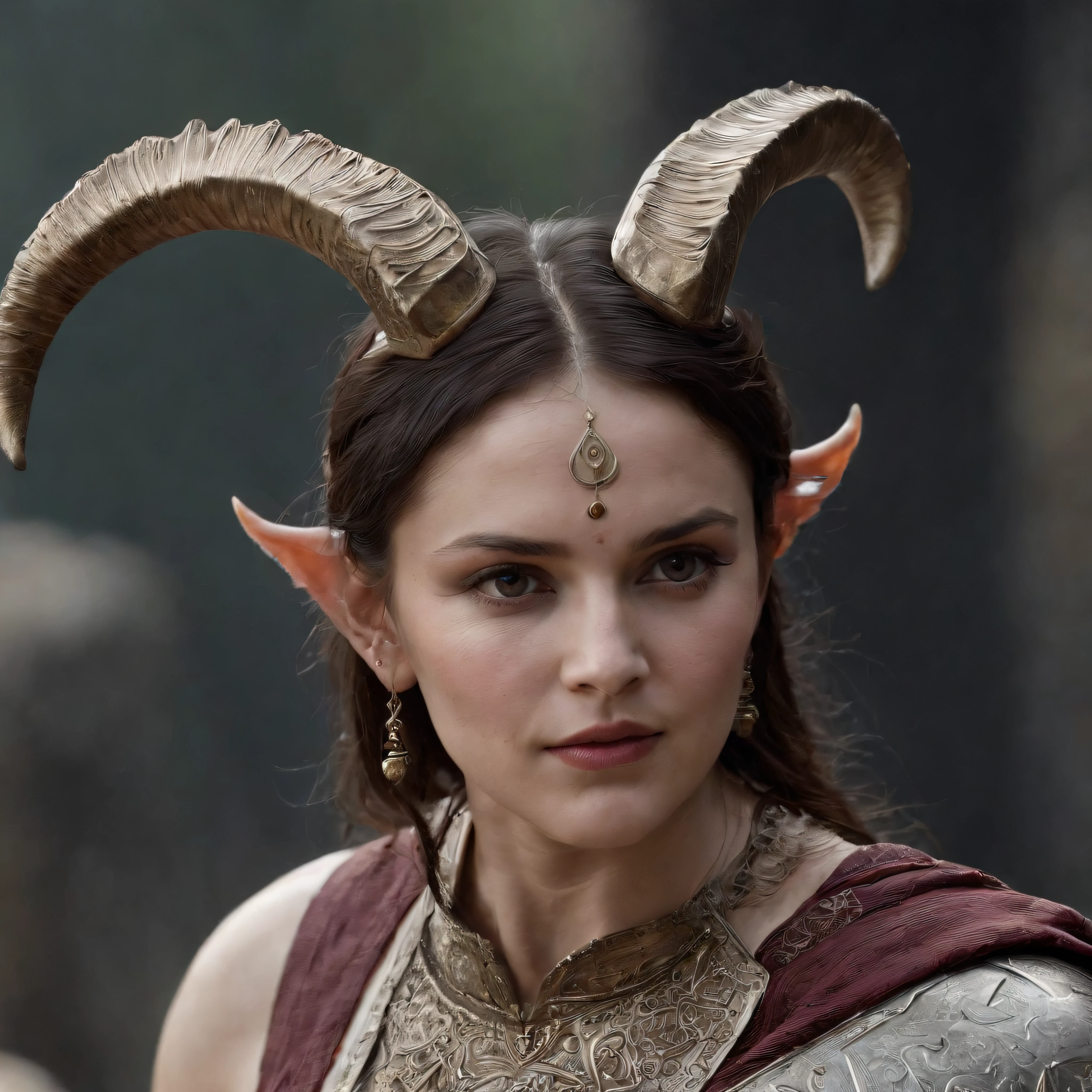Hideous face,Strengthen your body,blood color eyes,Dark Greatsword,divinity,Pulsating life,Reverse goat's feet,intricately ornamented,A faint mist of blood,Sharp head angle,Partial hulling,Mysterious runes,fantasy features,Fantasy work,The contour is sharp, sun tattoo on head