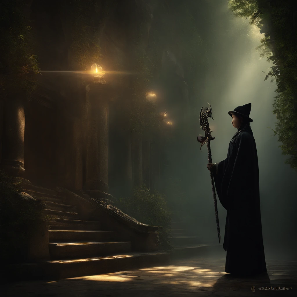 Best quality, Masterpiece, 超高分辨率, (photograph realistic:1.4), surrealism, Dream-like,fusionart, Shadowdancer, shadow magic, darkness control, stealth, shadowstep, umbral spells, hidden blade,