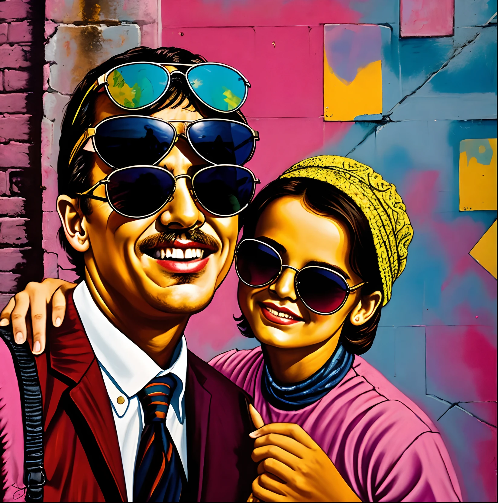There is a woman and a girl who are wearing sunglasses, Directed by: Juliette Wytsman, with sunglasses, with a kid, by Amelia Peláez, 🤬 🤮 💕 🎀, Olivia de Bernardinis, with sun glasses, Directed by: Olivia Peguero, divertindo-se, In Sao Paulo, 😭 🤮 💕 🎀,EDUARDO KOBRA,RONERO BRITO,THE GEMINI ,512k,detalhes vestidos coloridos