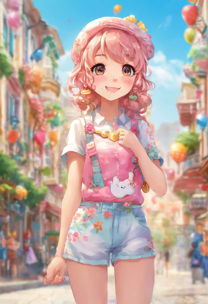Imagem, melhor qualidade, uma mulher na cidade , photo de Ahá bonitacasual, sorridente, Olhando para o Viewer, rosto perfeito, olhos perfeitos, foco nítido, intrincado, High detail, Dramatic, fotorrealista, normal arms, homem