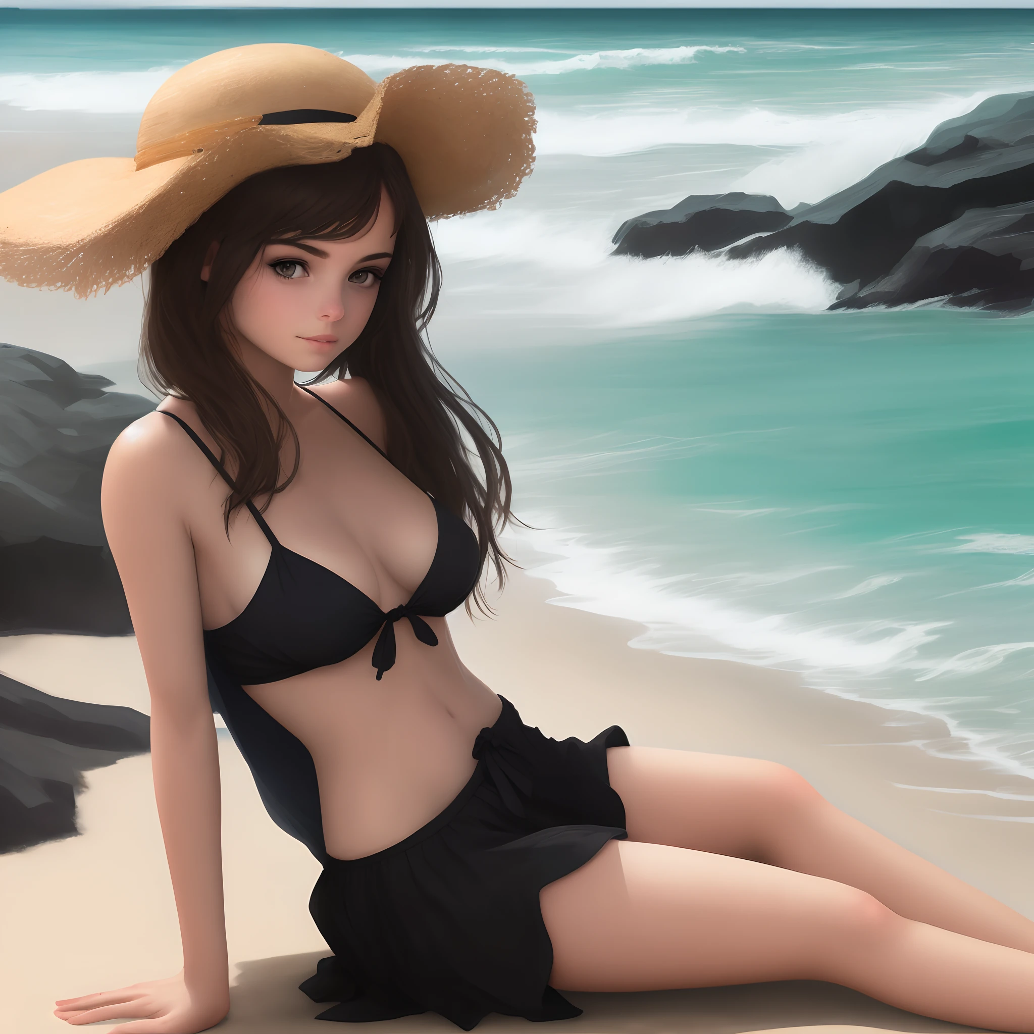 Girl on the beach