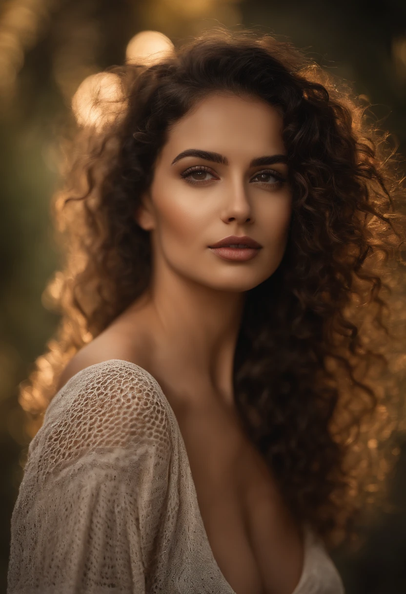 (foco nítido:1.2), fotografia, mulher jovem atraente, (beautiful face:1.1), Olhos detalhados, lush lips, (maquiagem olho de gato:0.85), (olhos grandes:1.0), (corpo tonificado:1.2), (curly hair:1.2), body curvy, Usando (Quebrar:1.2) em um (Rua:1.2). (Moody Lighting:1.2), profundidade de campo, Bokeh, 4k, HDR. por (Tiago C. Christensen:1.2|Jeremy Lipking:1.1).
