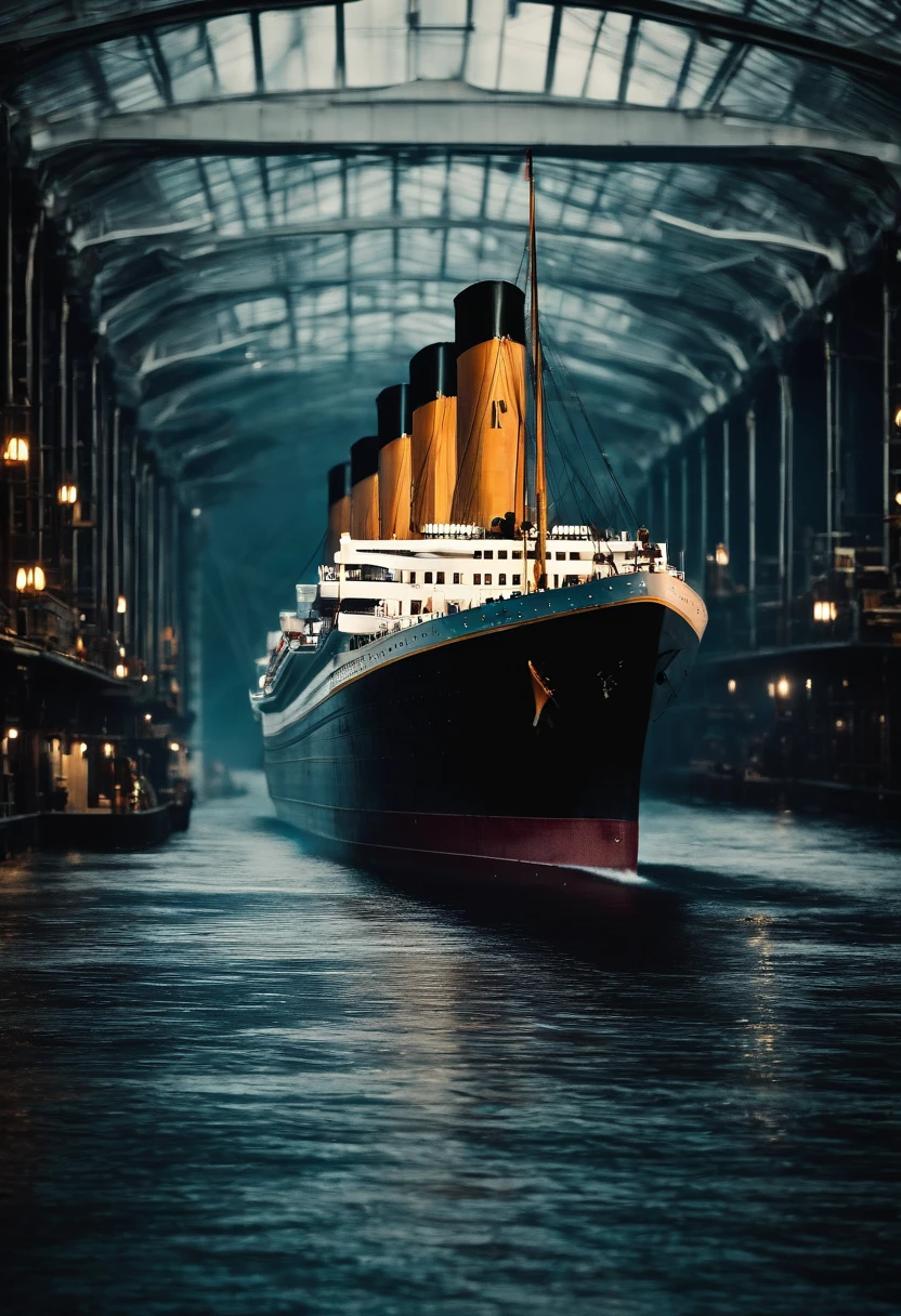 Envision the Titanic as a symbol of innovation and safety, leading to significant advancements in maritime technology and safety regulations, ensuring the security of passengers on all subsequent ocean liners