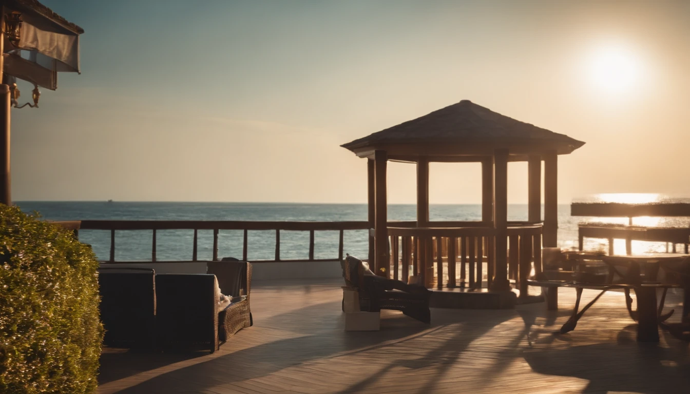 Resort,summer sunlight,sea breeze,Kaigan Street