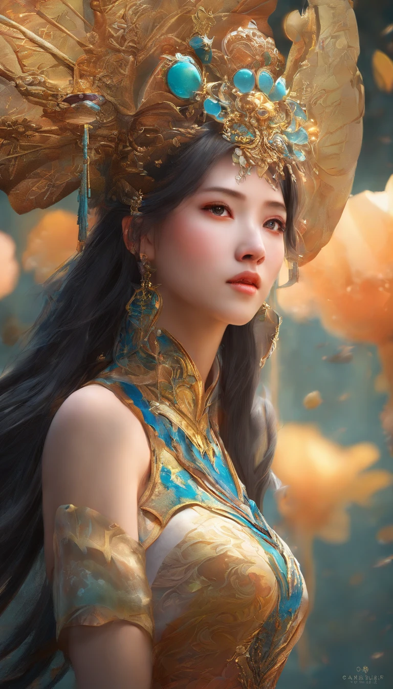 5 girls cute face, Wunderschön Mitken, a beautiful girl, Schwarzes Drachenhorn, langes schwarzes Haar, Schwarze Augen, Tear Mole, Ganzkörperesbian, lange Beine, C-cup, Hintergrund im Freien, Beherrsche die Bestie, clear facial features、amazing facial features, Ancient Chinese Costume、Chinesischer Cyberpunk, Haarschmuck, Super komplexes Design, Xiu Xian Costume, Historical costume, Atemberaubende Beleuchtung, oc gerendert, Cinematic Rim Light, feines Licht, tmasterpiece, Super Detaillierung, Epische Komposition, hyper HD, High quality, 32 Tsd., Info, C4D, masterpiece, ccurate, anatomically correct, high details, high quality, highres, best quality, award winning, textured skin, UHD