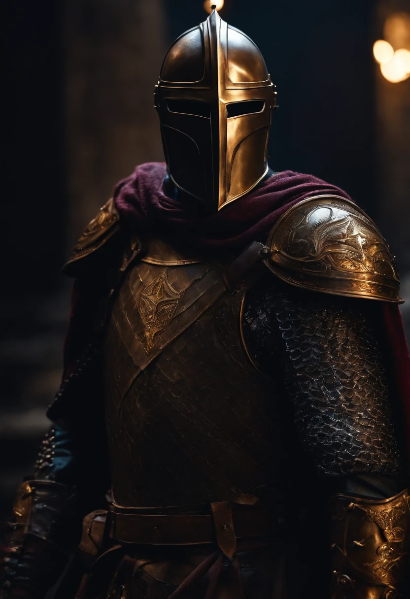 Chris Evans, Elite Knight, Dark Souls, realistic shooting, ultra sharp focus.